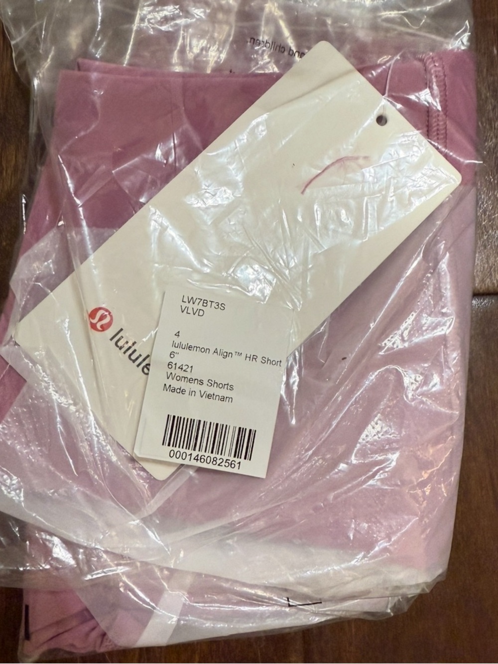 NWT Lululemon Align High-Rise Short 6"
Velvet Dust size 4 - Picture 2 of 3